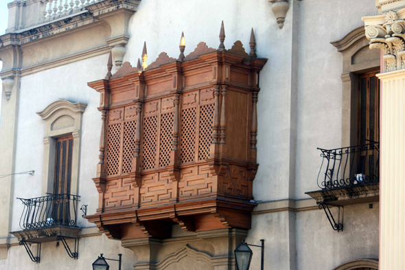 Balcons typiques à Salta