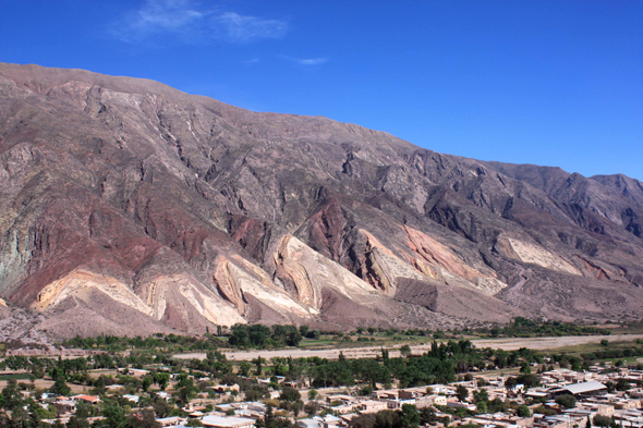 Quebrada de Humahuaca, paleta del Pintor, vue