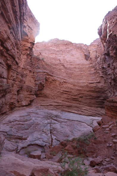 Quebrada de la Conchas, rochers