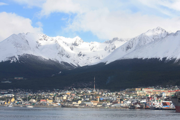 Une jolie vue de Ushuaia