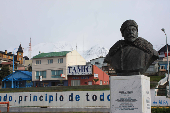 Adrien de Gerlache, Ushuaia