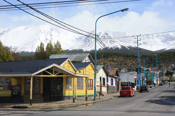 Une rue d'Ushuaia, Argentine