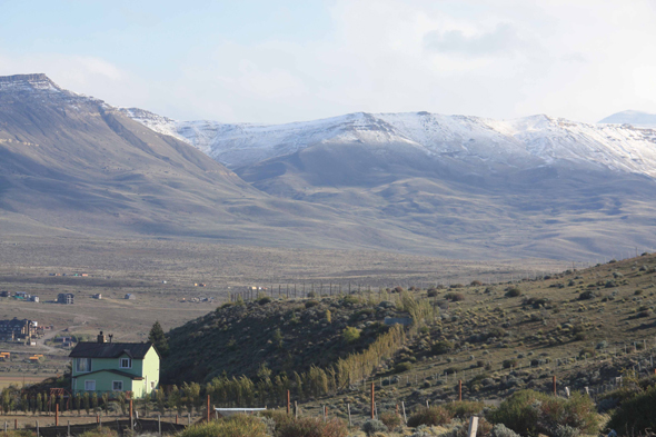 Argentine, panorama près de El Calafate