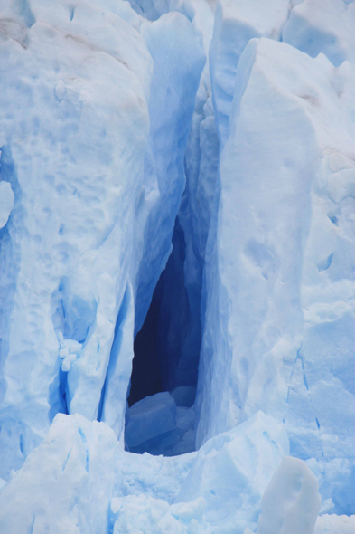 Perito Moreno, glace bleue