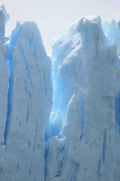 Perito Moreno, bleu