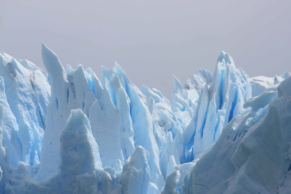 Perito Moreno, neige