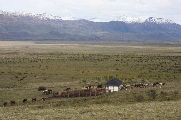 Patagonie, hacienda