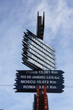 Distances depuis Ushuaia