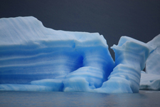 Glace bleue du Lago Argentino