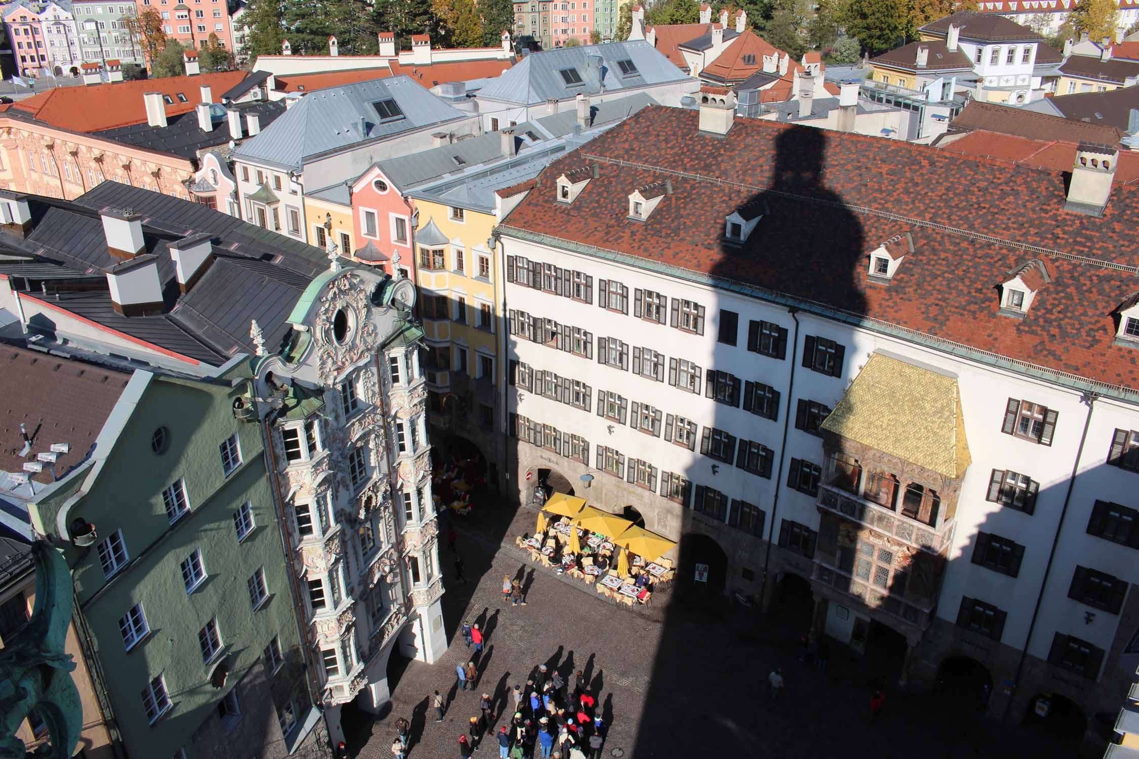 Innsbruck, rue Herzog Friedrich, Toit d'Or