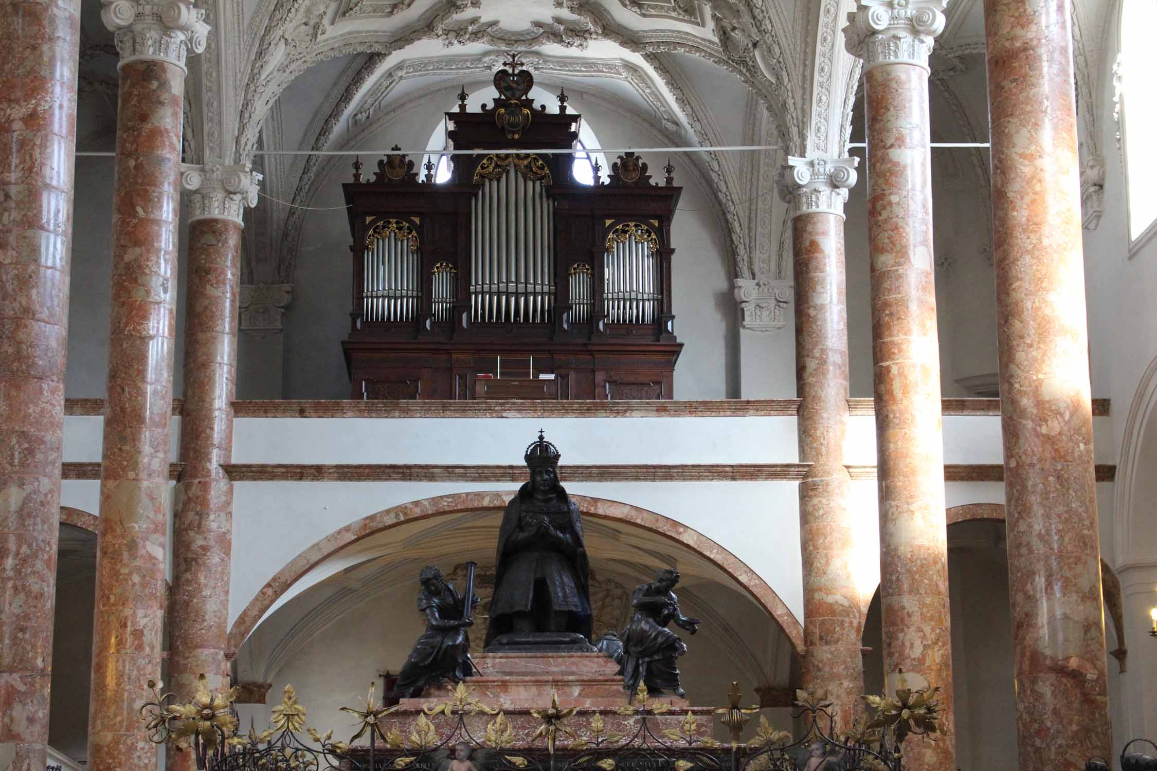 Innsbruck, Hofkirche, orgue