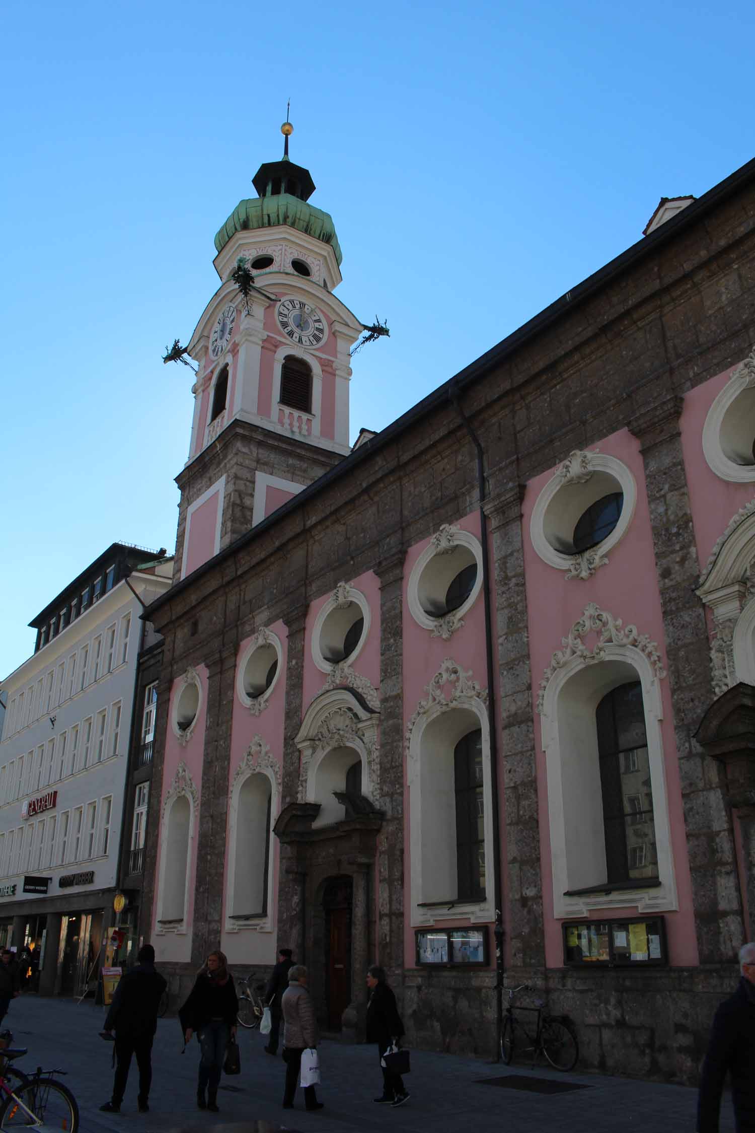 Innsbruck, l'église de l'Hôpital Spitalskirche