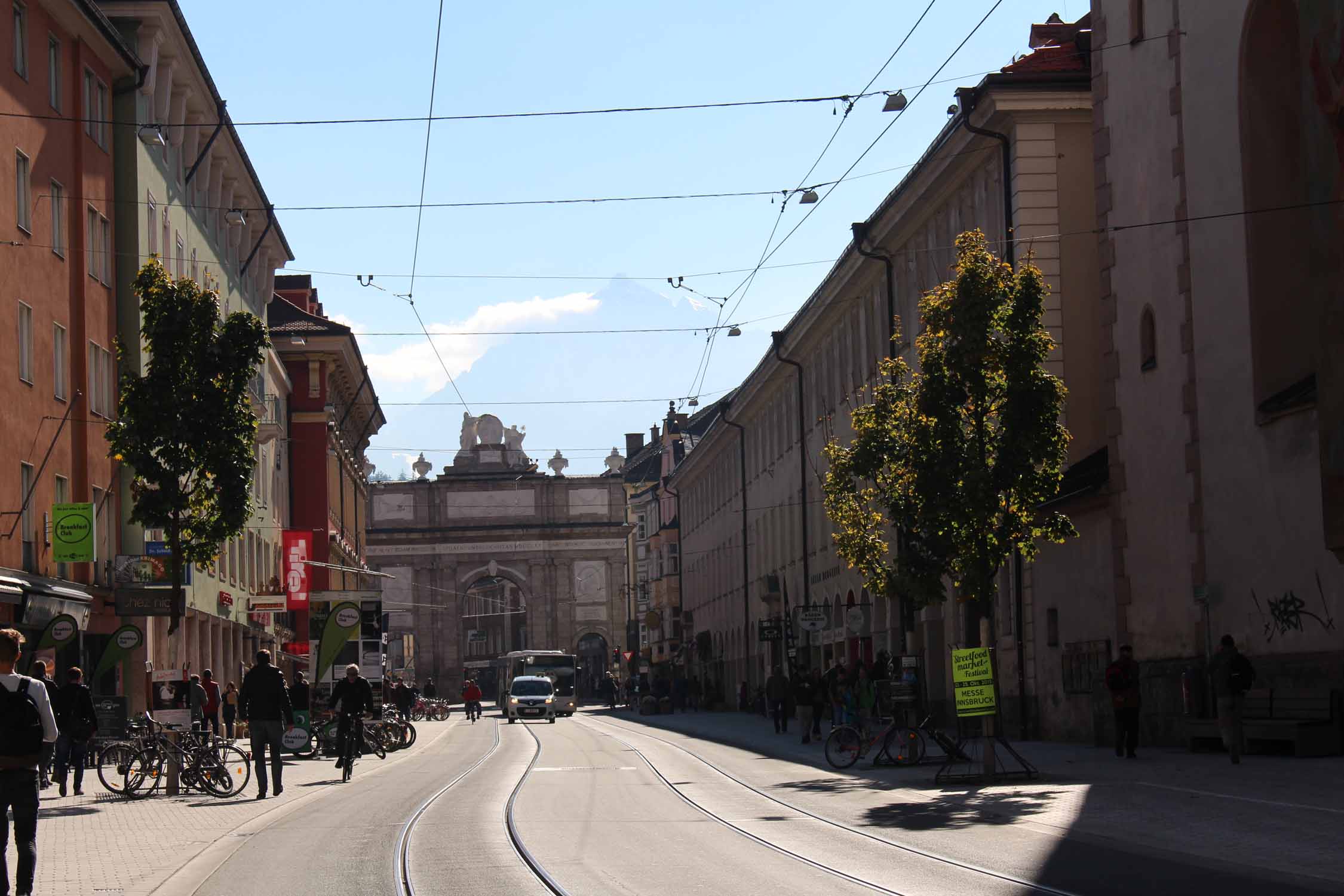 L'Arc de Triomphe à Innsbruck