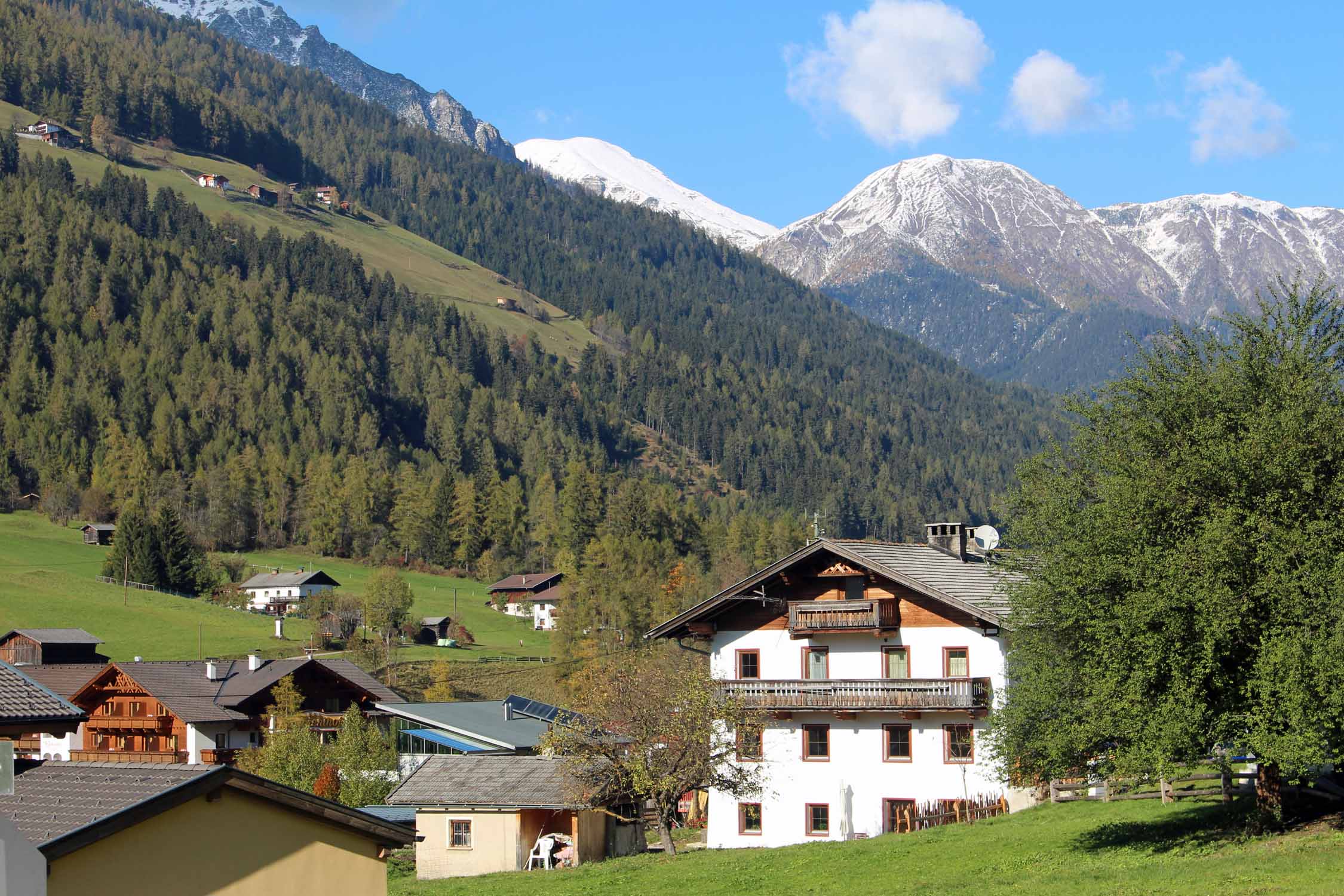 La vallée de Stubaital au Tyrol