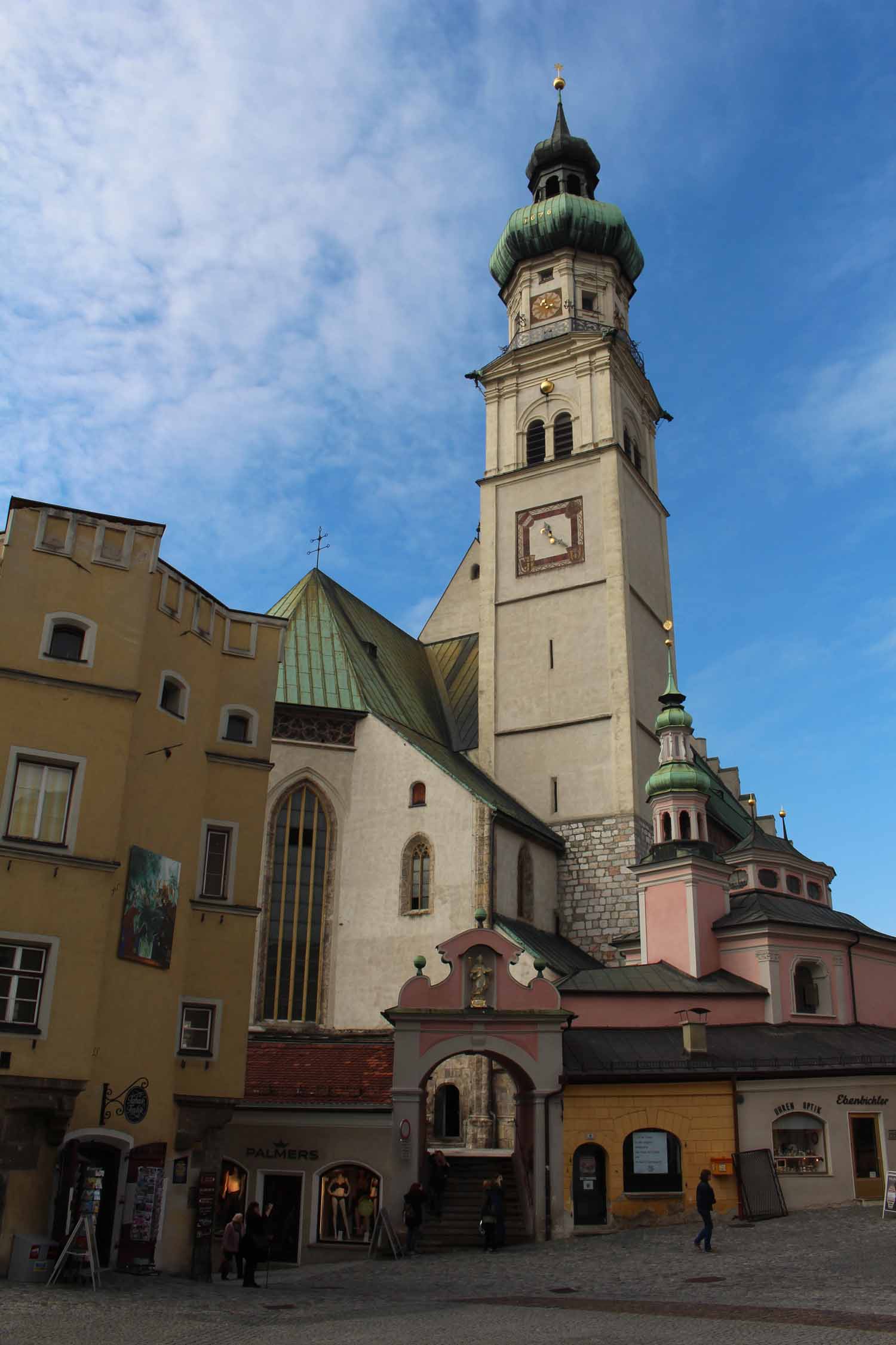 L'église Saint-Nicolas de Hall en Tyrol