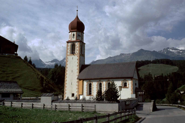 Une église près de Oetz