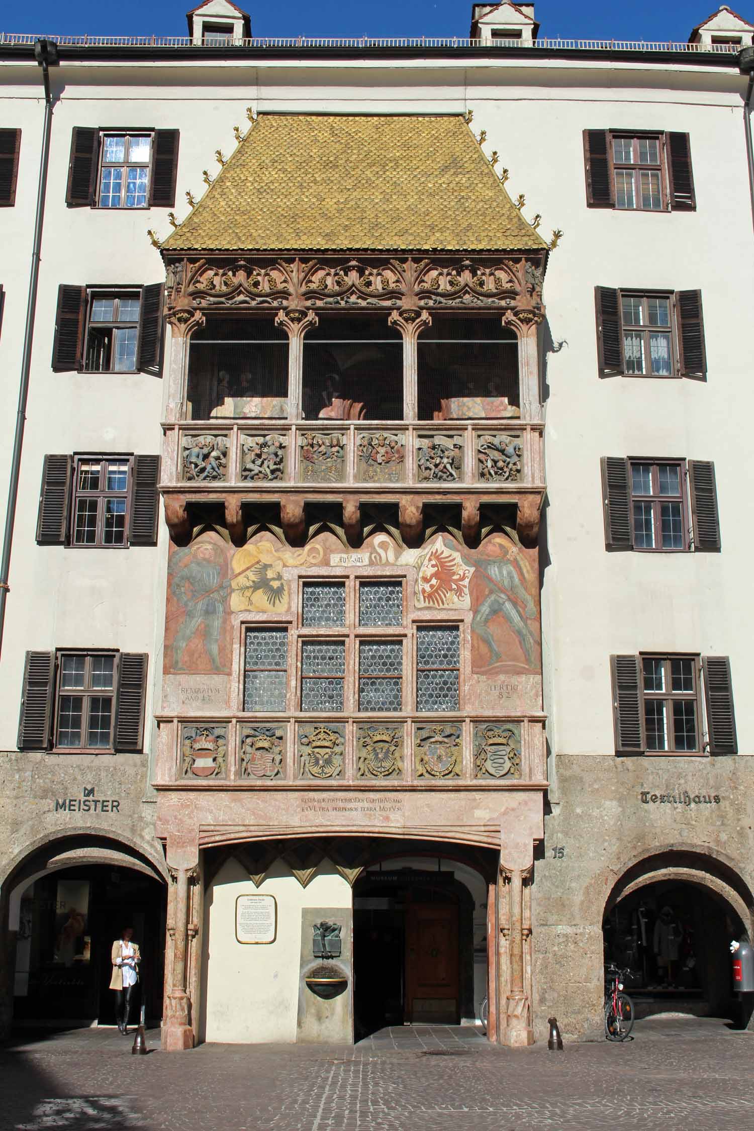 Le Goldenes Dachl à Innsbruck, Autriche