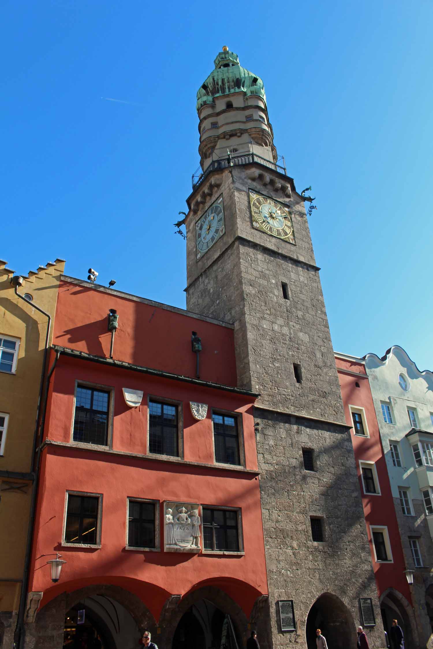 Innsbruck, Stadtturm, beffroi