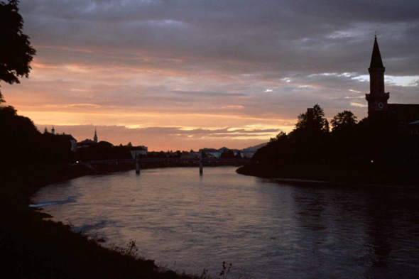 Une jolie vue de Salzbourg