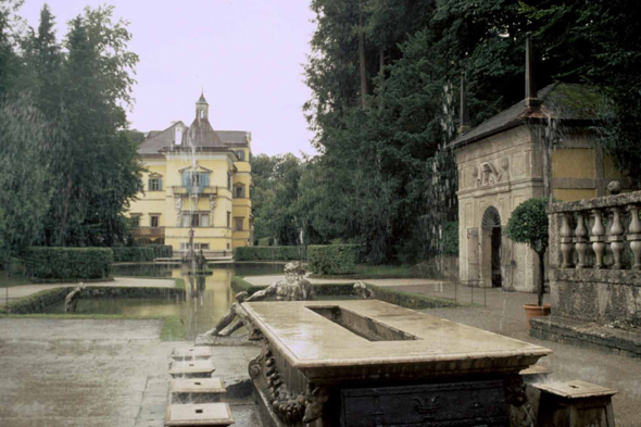 Salzbourg, château d'Hellbrunn, jeux d'eau