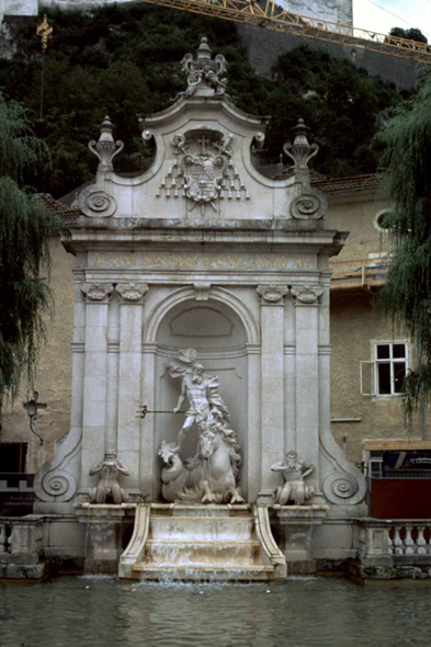 Salzbourg, fontaine