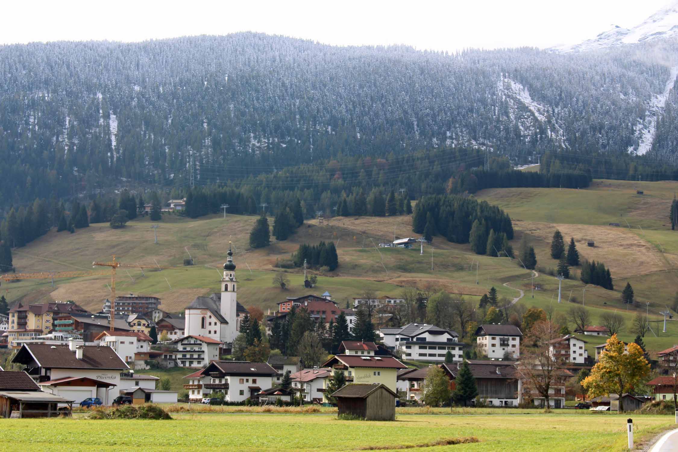 Paysage près de Lahn, Tyrol