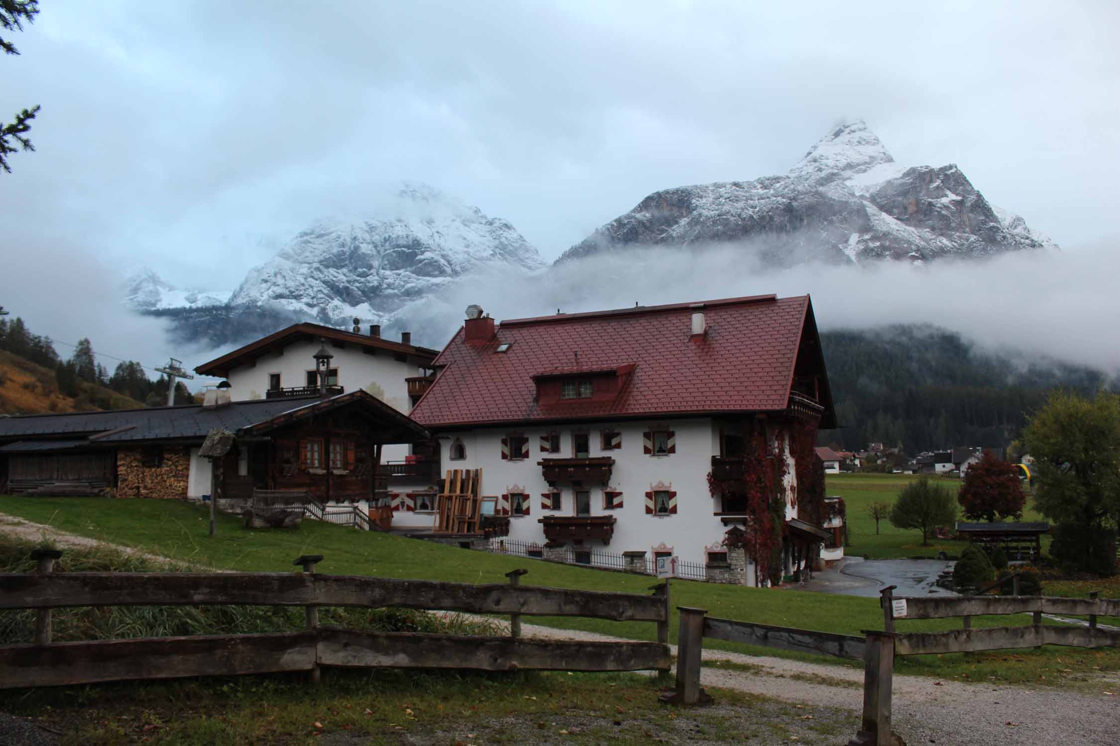 Ehrwald dans les Alpes autrichiennes