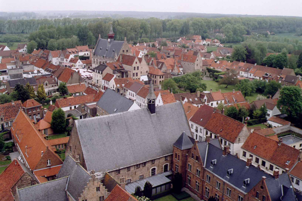Le village de Damme en Belgique