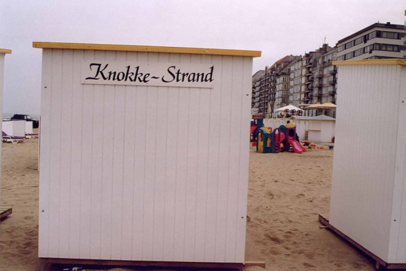 Knokke Strand - la plage de Knokke