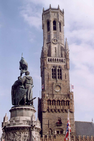 Belgique, Bruges, Beffroi