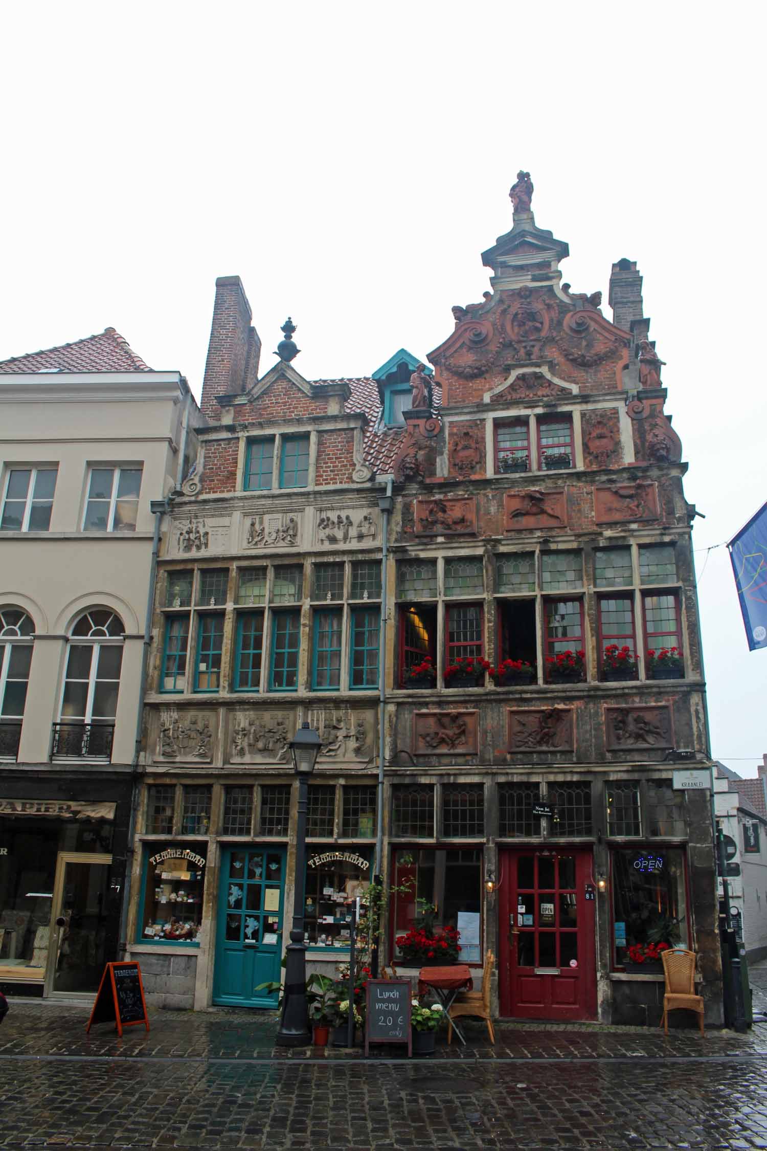 Gand,  la maison du Huis't Vliegend Hert