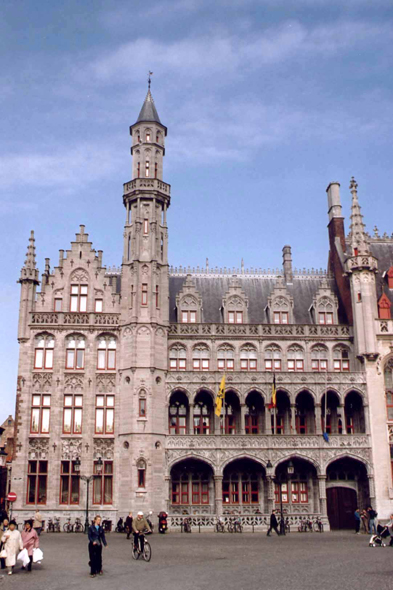 Bruges, la Grand-Place - Markt, Belgique