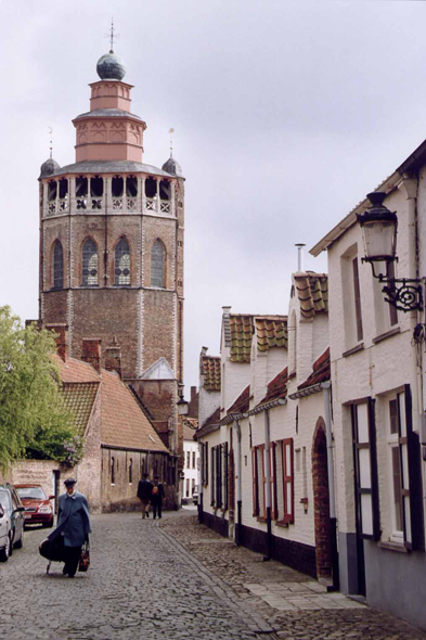 Bruges, l'église Jérusalem