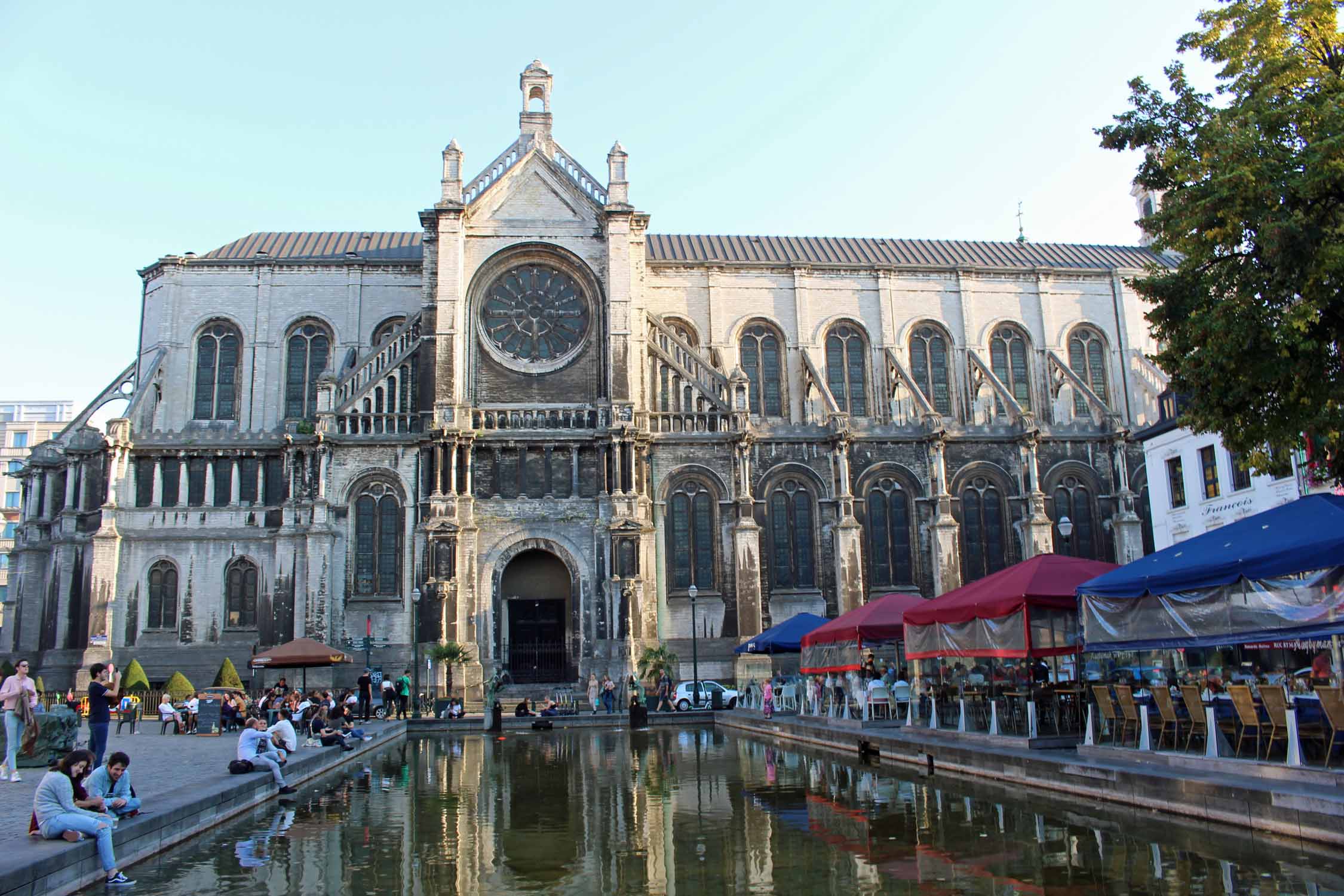 Bruxelles, l'église Sainte Catherine