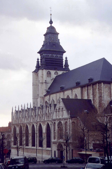 Bruxelles, l'église Notre-Dame-de-la-Chapelle