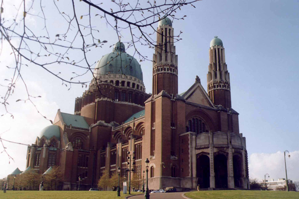 La basilique du Sacré-&Cœur à Koekelberg, Belgique