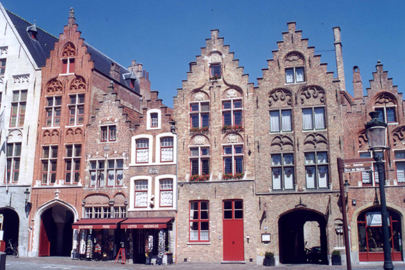 Des maisons typiques de Bruges