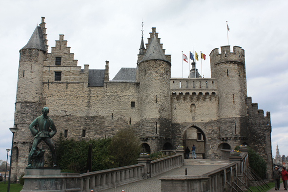 Anvers, le château de Steen