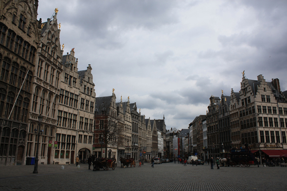 La Grand-Place d'Anvers, Belgique