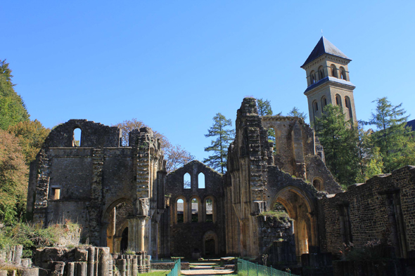 Le &chœur de l'abbaye d'Orval