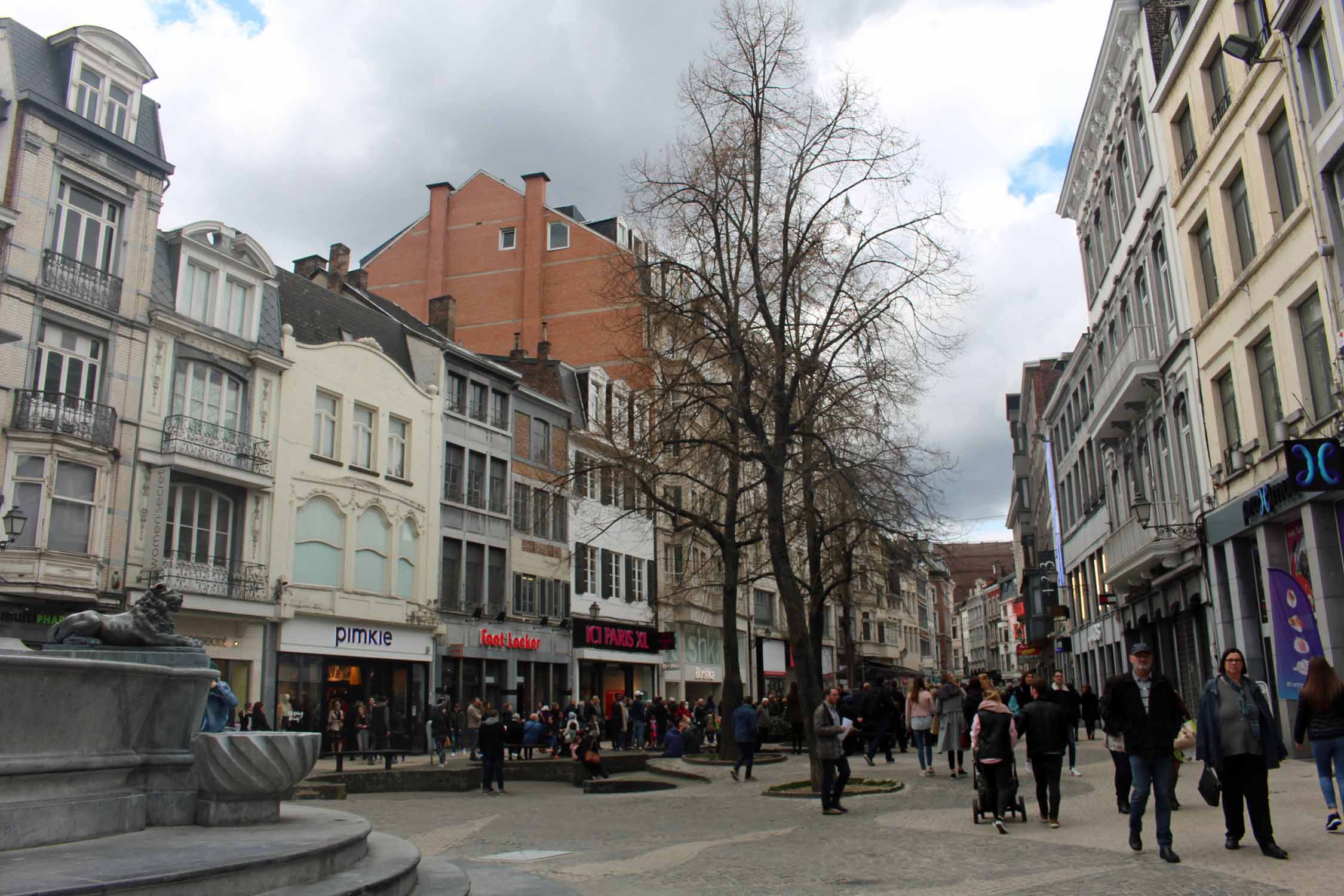 Liège, place de la cathédrale