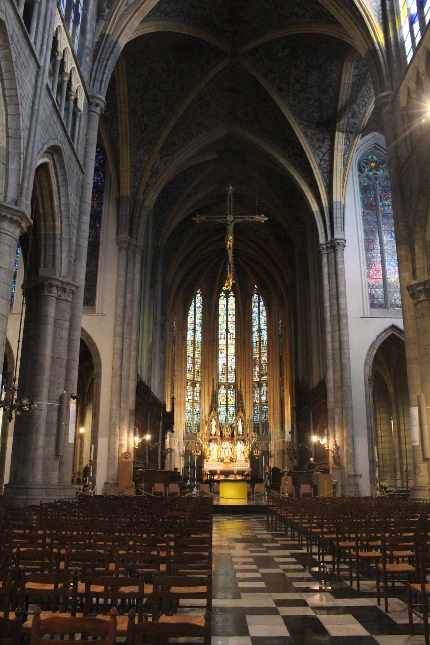 Liège, cathédrale Saint-Paul, nef