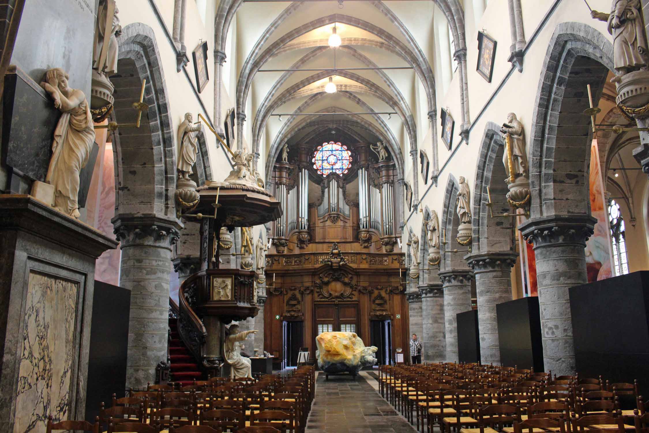 Gand, intérieur église Saint-Jacques