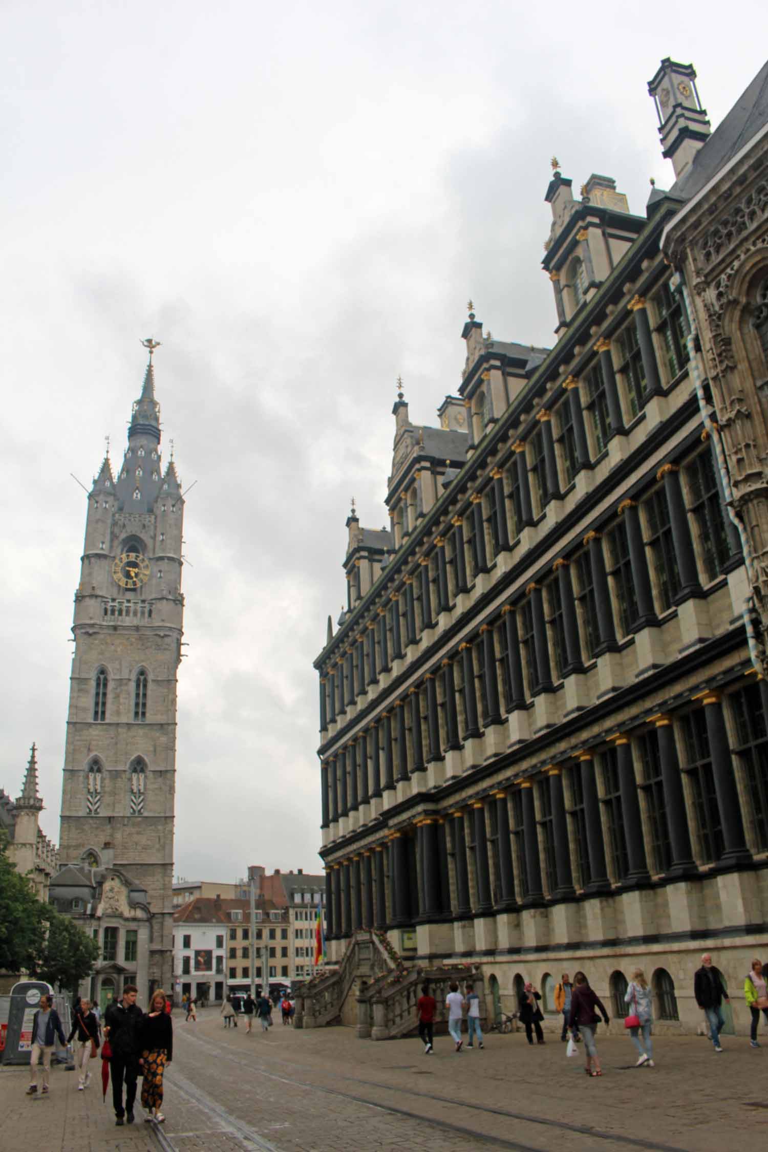 Gand, beffroi hôtel de ville