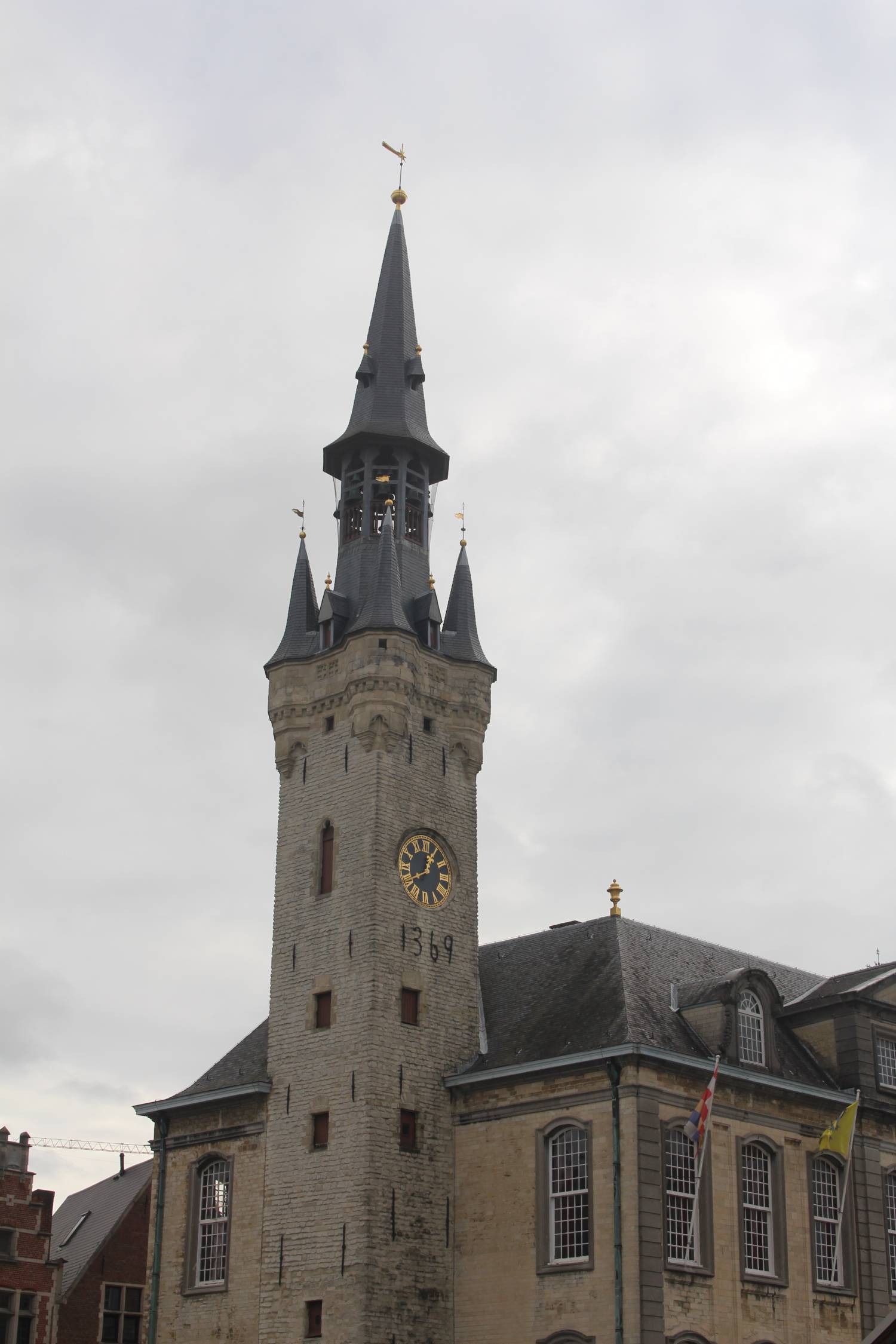 Lierre, beffroi, hôtel de ville