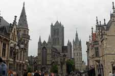 Beffroi et Saint-Bavon