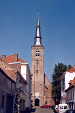 &Eacute;glise Annakerk &agrave; Bruges