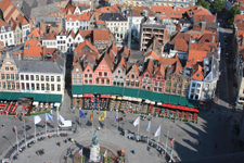 Markt vue du beffroi