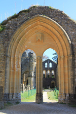 Ruines de l'abbaye d'Orval