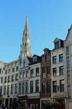 Rue typique de Bruxelles